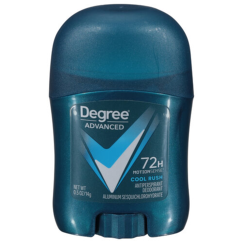 Degree Advanced Antiperspirant Deodorant, 72H Motion Sense, Cool Rush