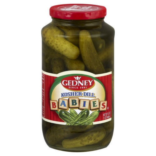 Gedney Pickles, Kosher Dill, Babies