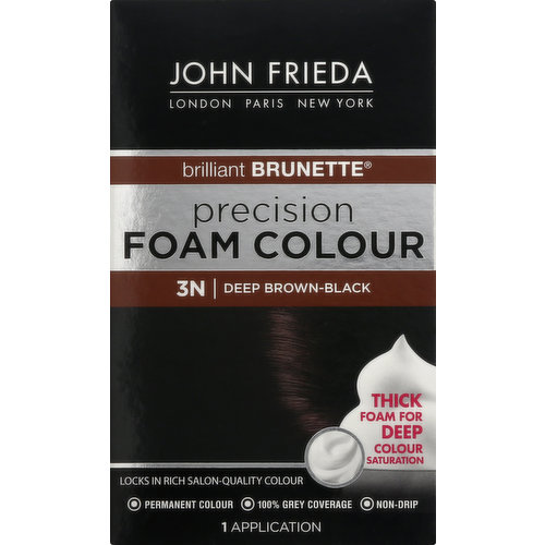 John Fridea Foam Colour, Precision, Deep Brown-Black 3N