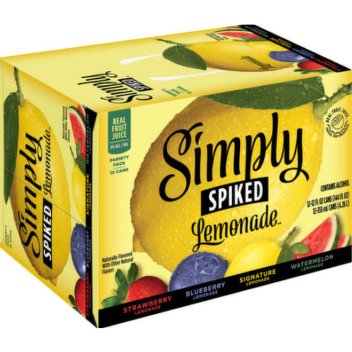 Simply Lemonade Variety 12 Can 