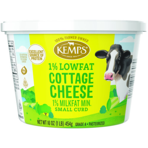 Kemps 1% Lowfat Cottage Cheese