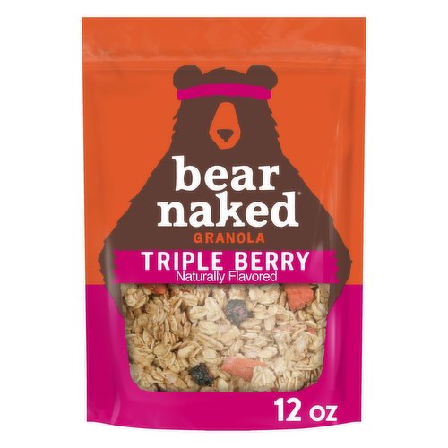Bear Naked Granola Cereal, Triple Berry