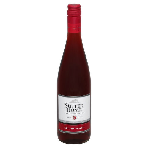 Sutter Home Red Moscato, California