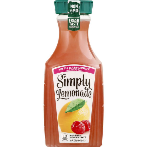 110 calories per 8 fl oz serving.  Non GMO Project verified. nongmoproject.org.  All natural. Not from concentrate. Pasteurized. Fresh taste guaranteed. www.simplyorangejuice.com. SmartLabel: Scan for more food information.  Product questions & fresh taste guaranteed info call 1-800-871-2653. Please recycle.