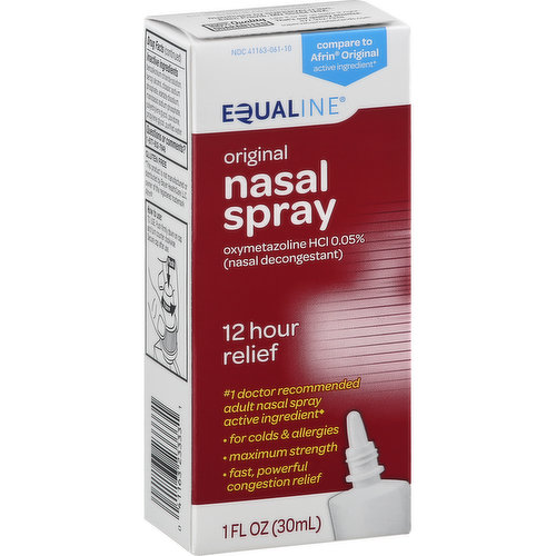Equaline Nasal Spray, Maximum Strength, Original