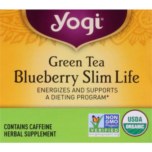 Green Tea Blueberry Slim Life Tea