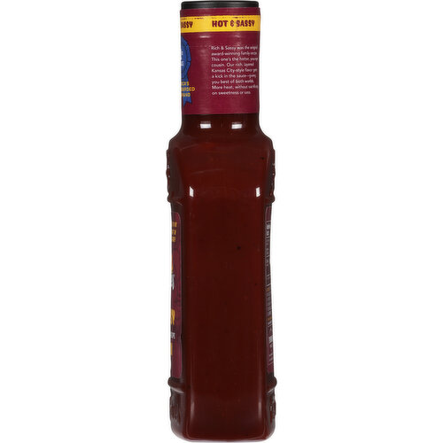 Famous Dave's BBQ Sauce, Hot & Sassy, Kansas City-Style, Hot