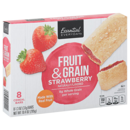 Essential Everyday Cereal Bars, Strawberry, Fruit & Grain