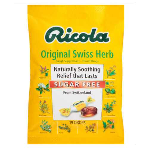 Ricola Original Swiss Herb Cough Drops Sugar Free