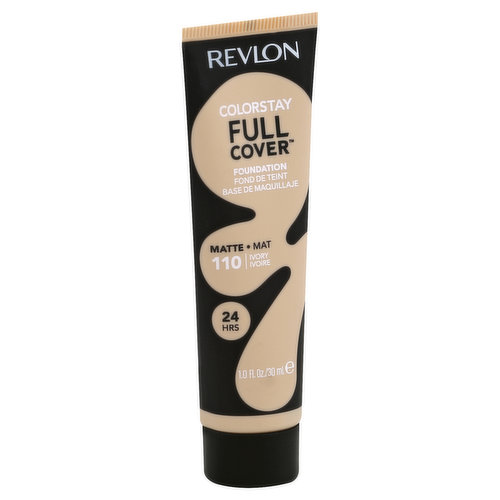 Revlon ColorStay Full Cover Foundation, Matte, Ivory 110