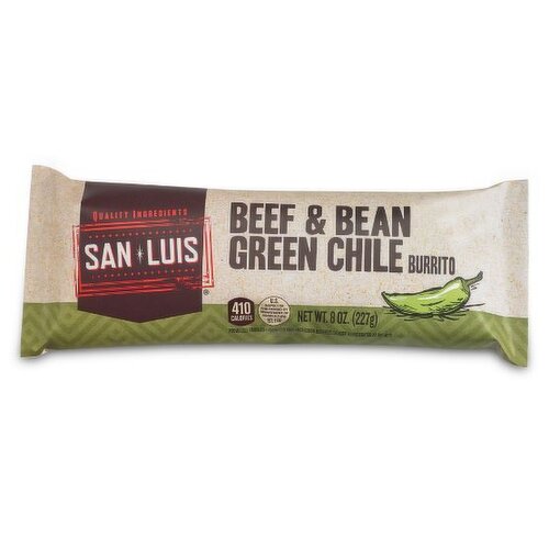 San Luis Beef & Bean Green Chili Burrito