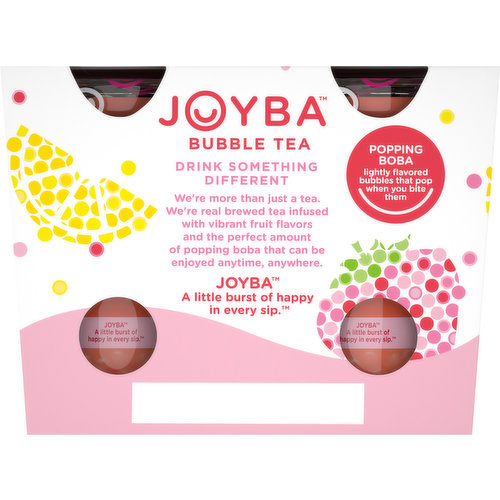 Joyba Bubble Tea, Strawberry Lemonade Green Tea