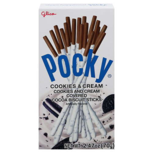 Pocky Biscuit Sticks, Cookies & Cream