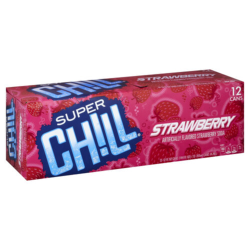Super Chill Soda, Strawberry