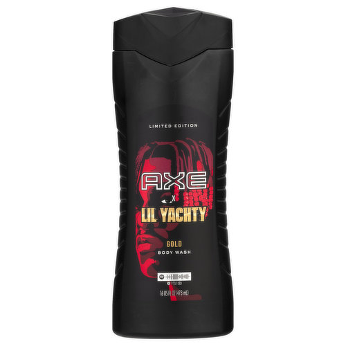 AXE Body Wash, Lil Yachty, Gold, Limited Edition