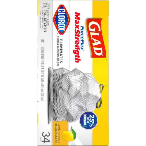 Buy Clorox Glad ForceFlex Trash Bag