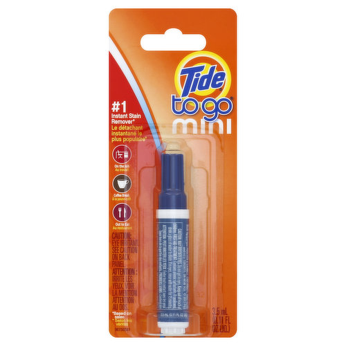 Tide To Go Stain Remover, Instant, Mini