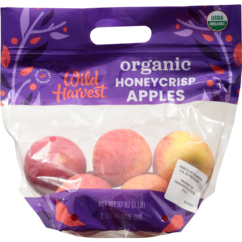 Apples, Honeycrisp ORGANIC 2 lb – freshgreens family produce