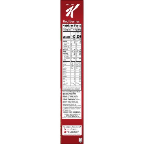 Special K Fruit & Yogurt and Red Berries Cereal Value Size, 3 ct - Fry's  Food Stores