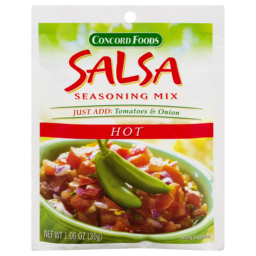 Concord Seasoning Mix, Salsa, Hot