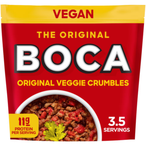 Boca Original Vegan Veggie Crumbles