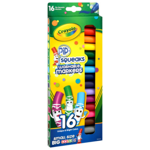 Crayola Pip-Squeaks Washable Markers, Nontoxic