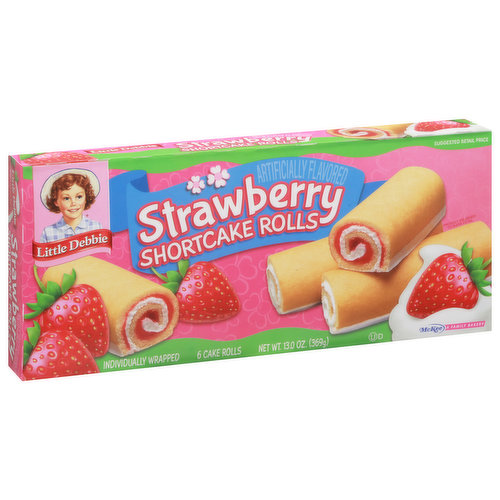 Cake Rolls, Strawberry Shortcake