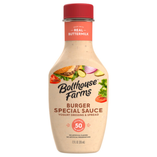 Bolthouse Farms Dressing & Spread, Yogurt, Burger Special Sauce