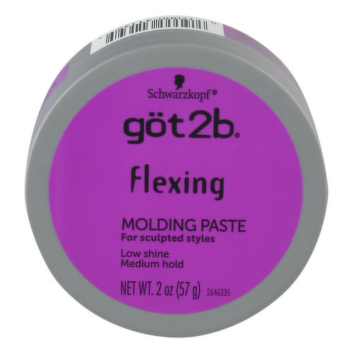 Got2b Schwarzkopf Molding Paste, Flexing - 2 oz