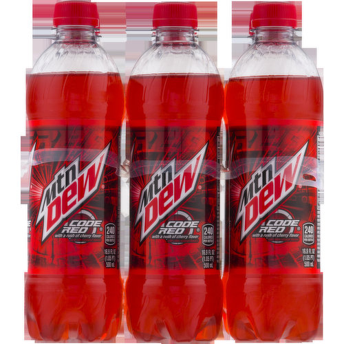 Mountain Dew Soda Code Red