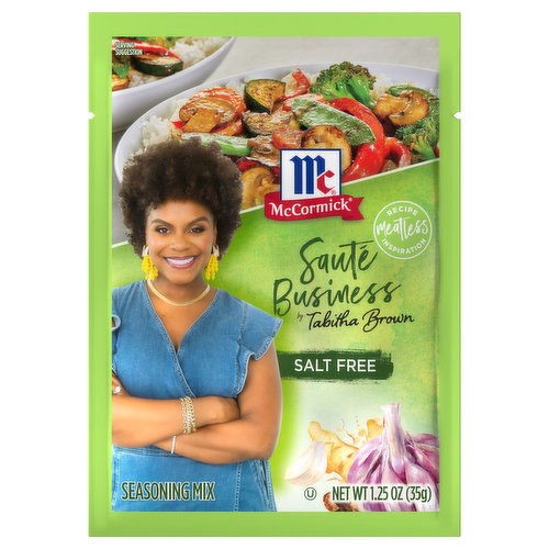 McCormick Salt Free Sauté Business by Tabitha Brown Seasoning Mix