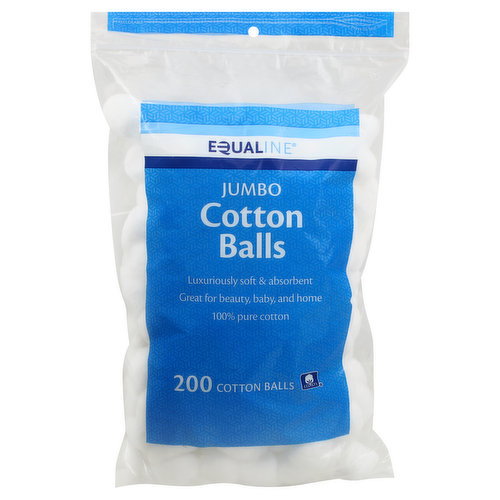 Equaline Cotton Balls, Jumbo