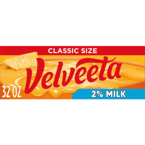 Velveeta 2% Milk Reduced Fat Cheese with 25% Less Fat