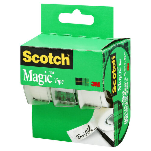 Scotch Magic Tape - The Original Matte Finish Invisible Tape by 3M