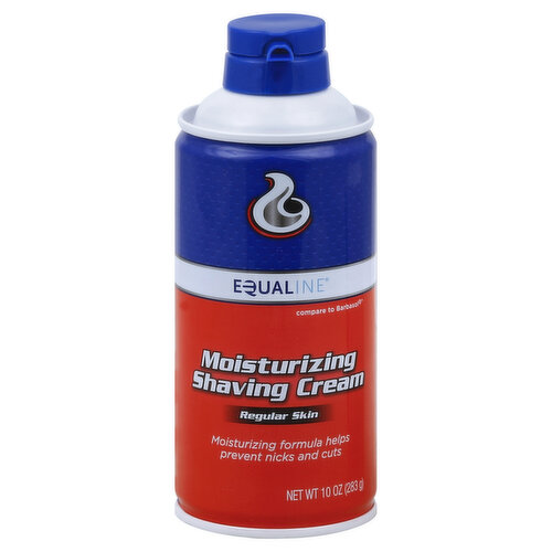 Equaline Shaving Cream, Moisturizing, Regular Skin