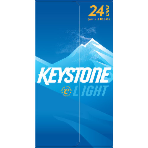 Keystone Light Beer - 24pk/12 fl oz Cans