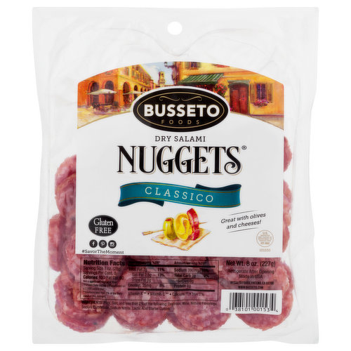 Busseto Dry Salami, Classico, Nuggets
