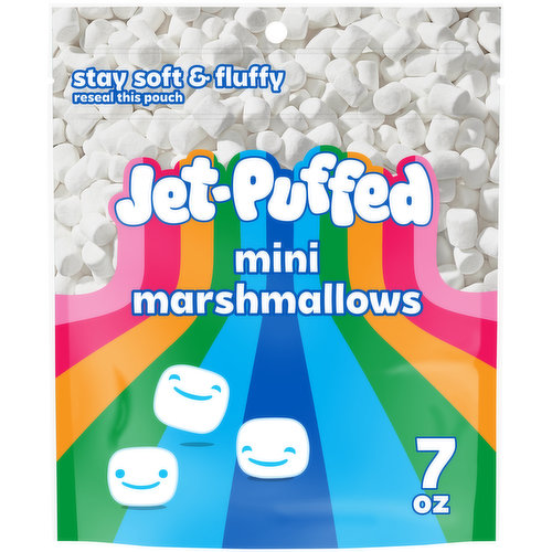 Jet-Puffed Fruity-Fun Marshmallows (Orange, Strawberry, Lemon & Lime Mini  Marshmallow, 10 oz Bag)