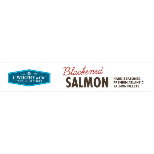 C. Wirthy & Co. Blackened Atlantic Salmon Fillets, 10 oz