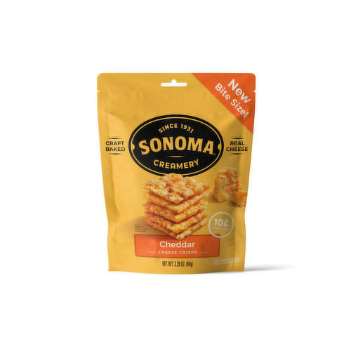 Sonoma Creamery Cheddar Crisps