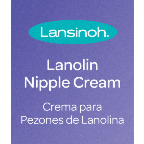 Lansinoh Lanolin Nipple Cream, Safe for Baby and Mom, Breastfeeding  Essentials, 1.41 Ounces