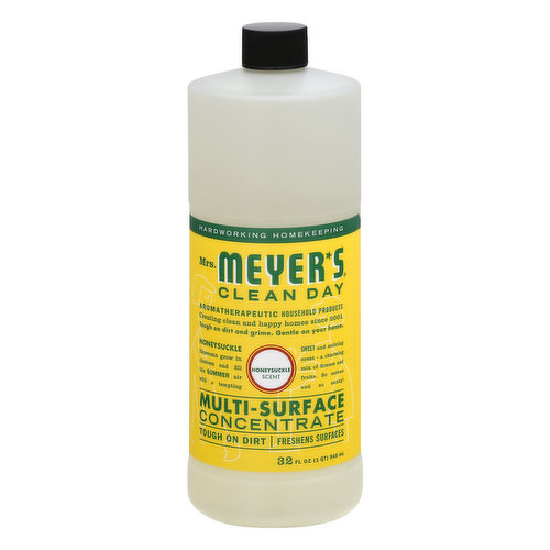 Mrs. Meyer's Clean Day Multi-Surface Concentrate, Honeysuckle Scent
