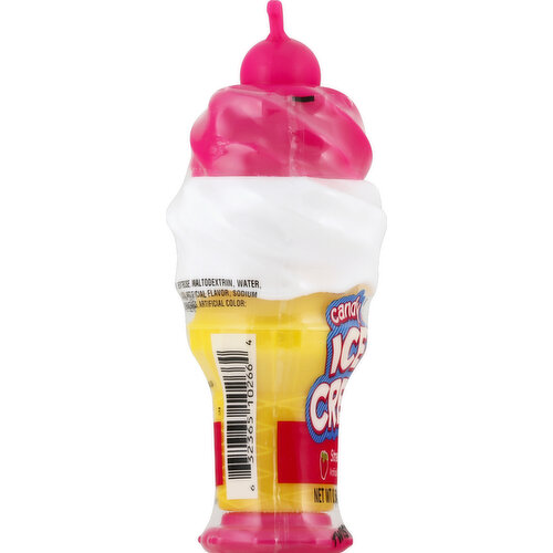 Candy Ice cream Twist-N-Lik Candy, Strawberry, Ages 3+ - 0.64 fl oz