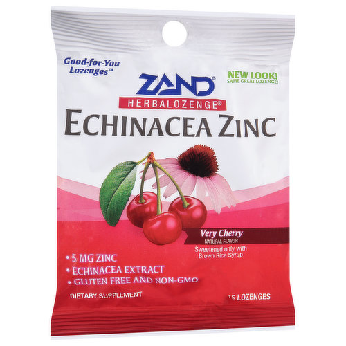 Zand Herbalozenge Echinacea Zinc, Very Cherry, Lozenges