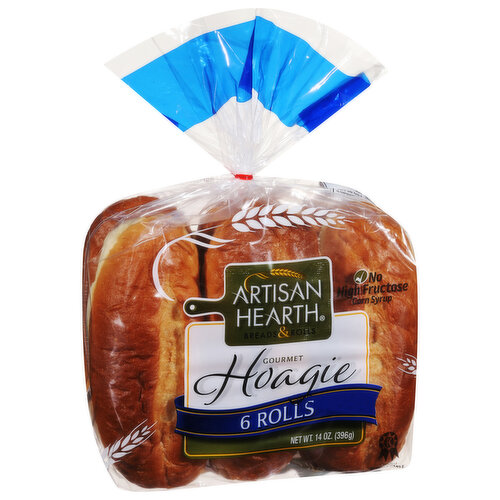 Artisan Hearth Rolls, Gourmet Hoagie