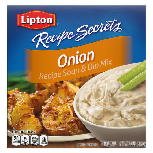 Lipton Recipe Secrets Savory Herb with Garlic Soup and Dip Mix