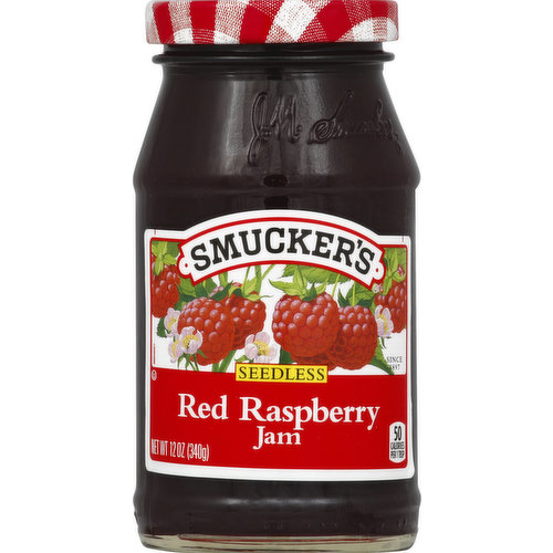 Since 1897. 50 calories per 1 tbsp. Recipes - Gifts - And more: www.smuckers.com. Visit our website for delicious recipes, hard-to-find flavors, and gift ideas! www.smuckers.com. Call toll free with questions or comments 1-888-550-9555 M-F 9am-7pm (EST).