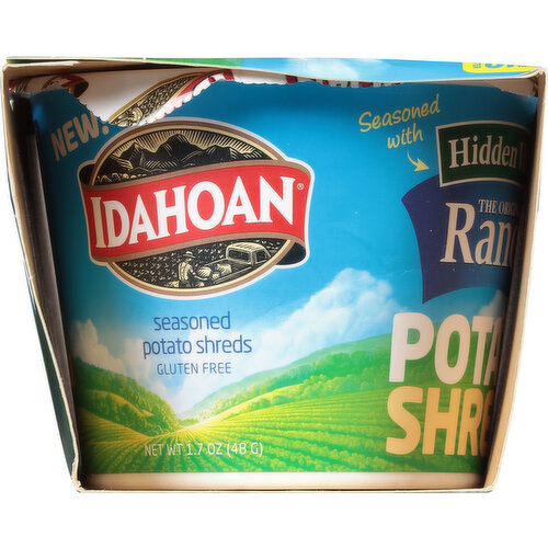 Idahoan® Potato Shreds seasoned with Hidden Valley® Original Ranch®, 1.7 oz  (2 or 12 count)