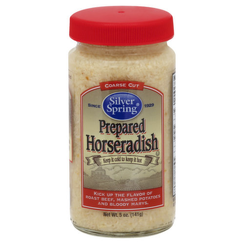 Silver Spring Horseradish, Prepared, Coarse Cut