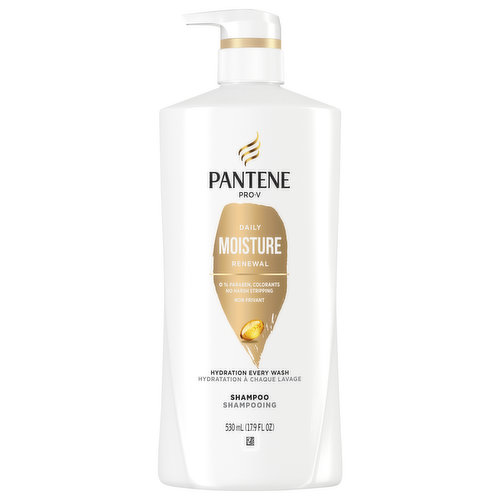 Pantene Pro-V Shampoo, Daily Renewal, Moisture